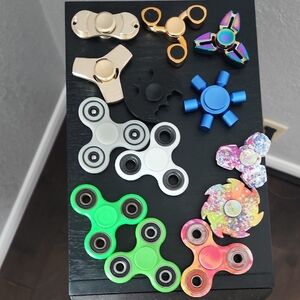 Colorful Fidget Spinner Set for Kids